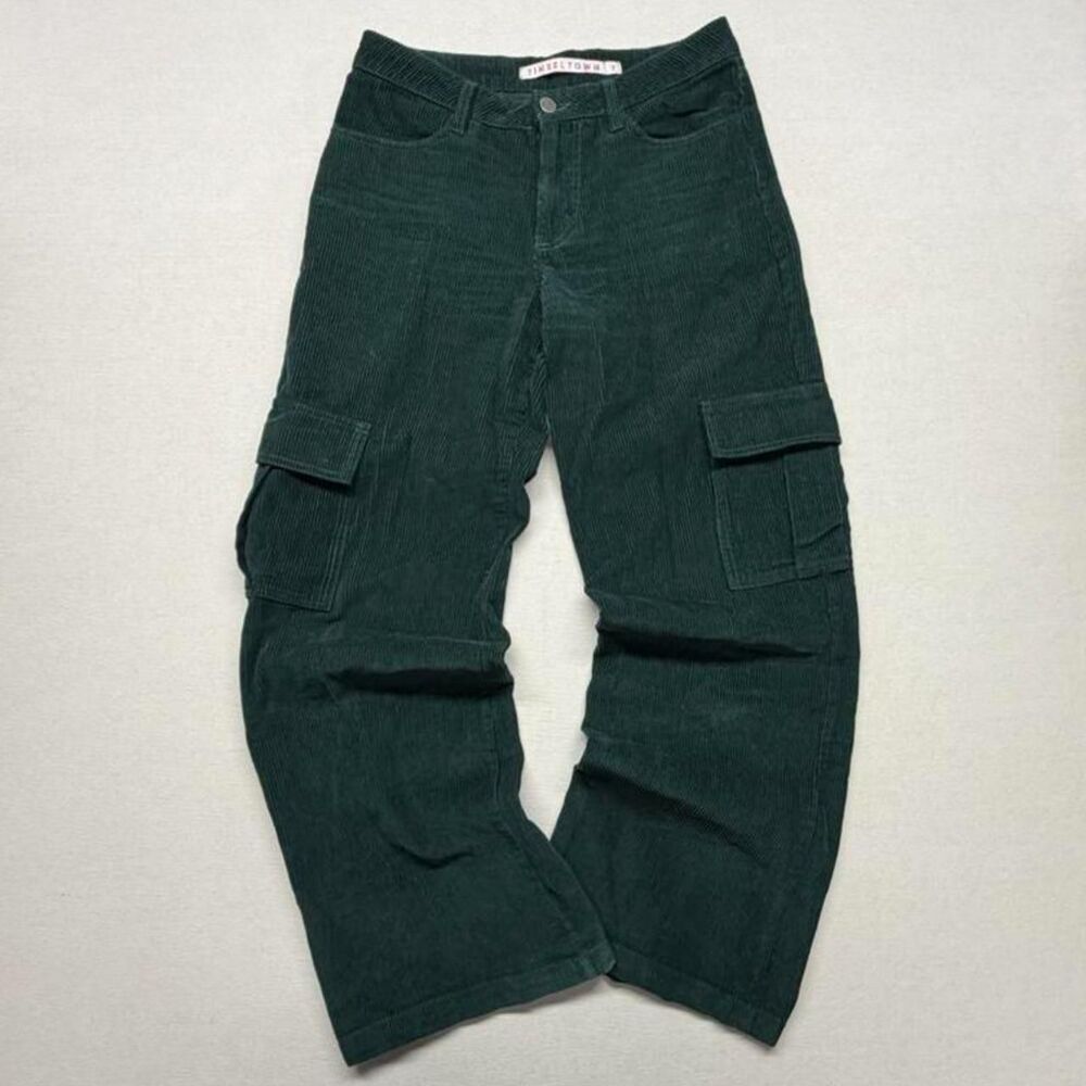 Tinseltown Men's Green Trousers